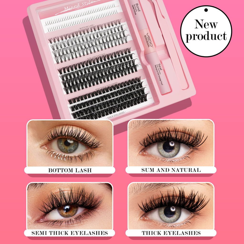 DIY Einzel-Wimpern Mix – natürlich & voluminös