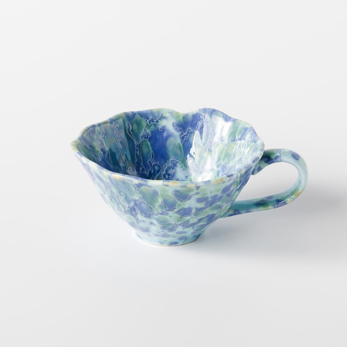 Kaffeebecher mit Blumenmuster – Bild 3 | LuxeStyle