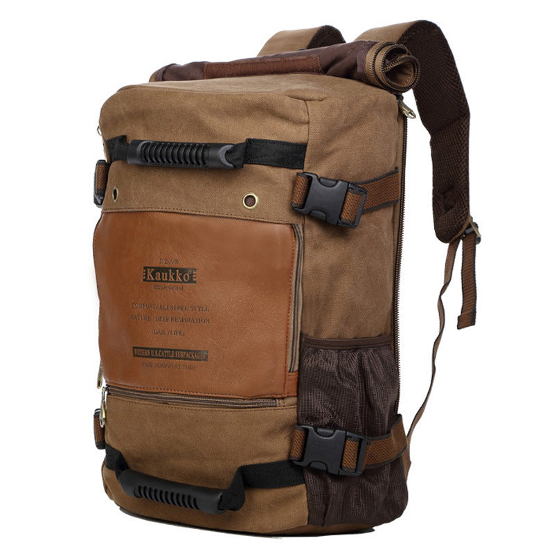 Canvas Rucksack für Reisen und Laptop – Bild 3 | LuxeStyle