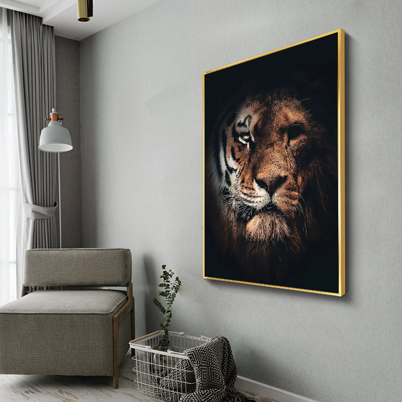 Afrikanischer Wildtiger Leinwandbild – Bild 11 | LuxeStyle