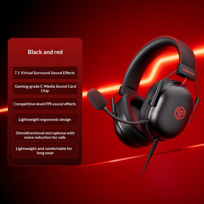 Gaming Over-Ear Kopfhörer mit Kabel