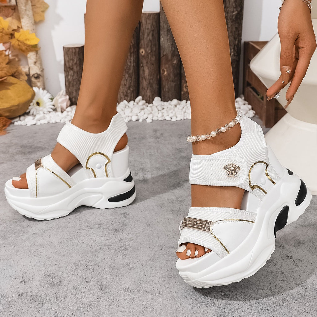 Damen Wedgesandalen