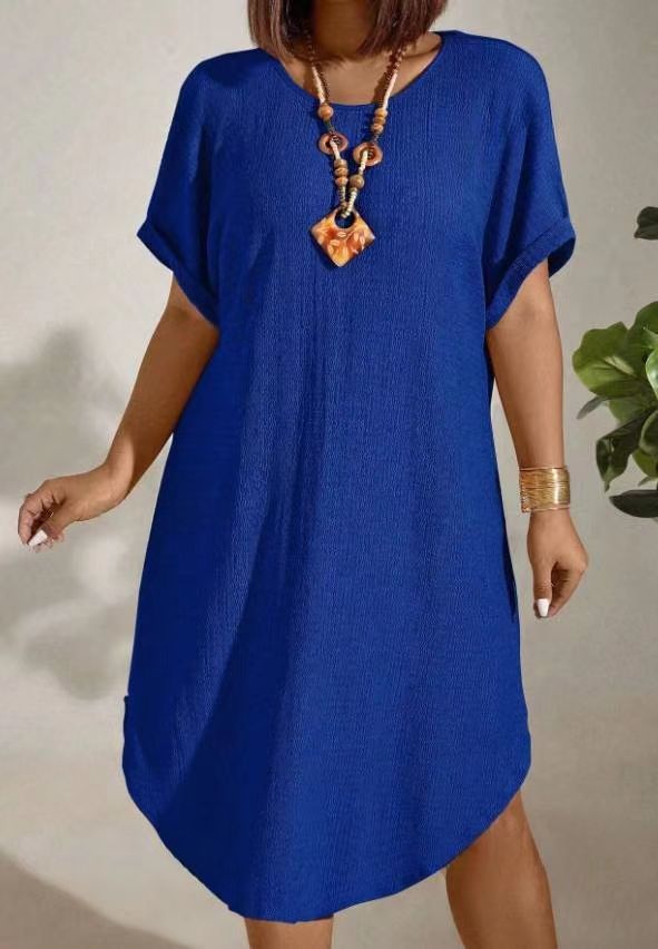Sommerkleid «Sole» · Casual Midi, Raglan-Ärmel