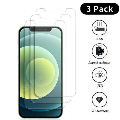 Panzerglas Schutzfolie für iPhone · 4er-Pack