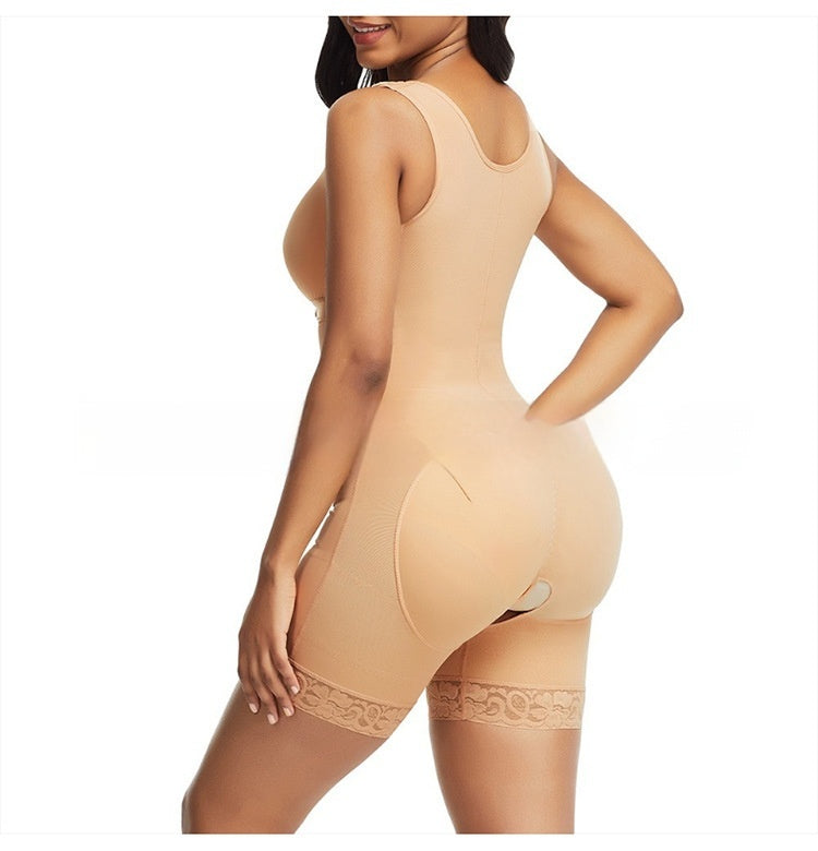 Bauchkontrollierender Hüftlift Jumpsuit