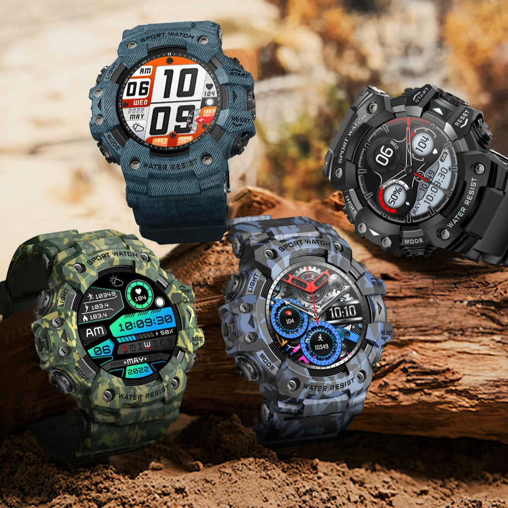 Outdoor Sport Smartwatch mit Bluetooth-Anrufen