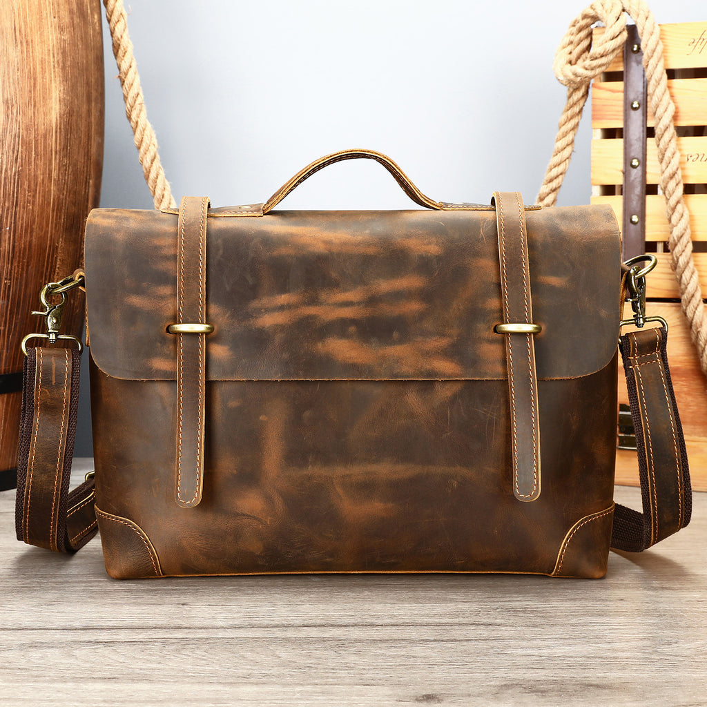 Hochwertige Crossbody Bag aus Rindsleder