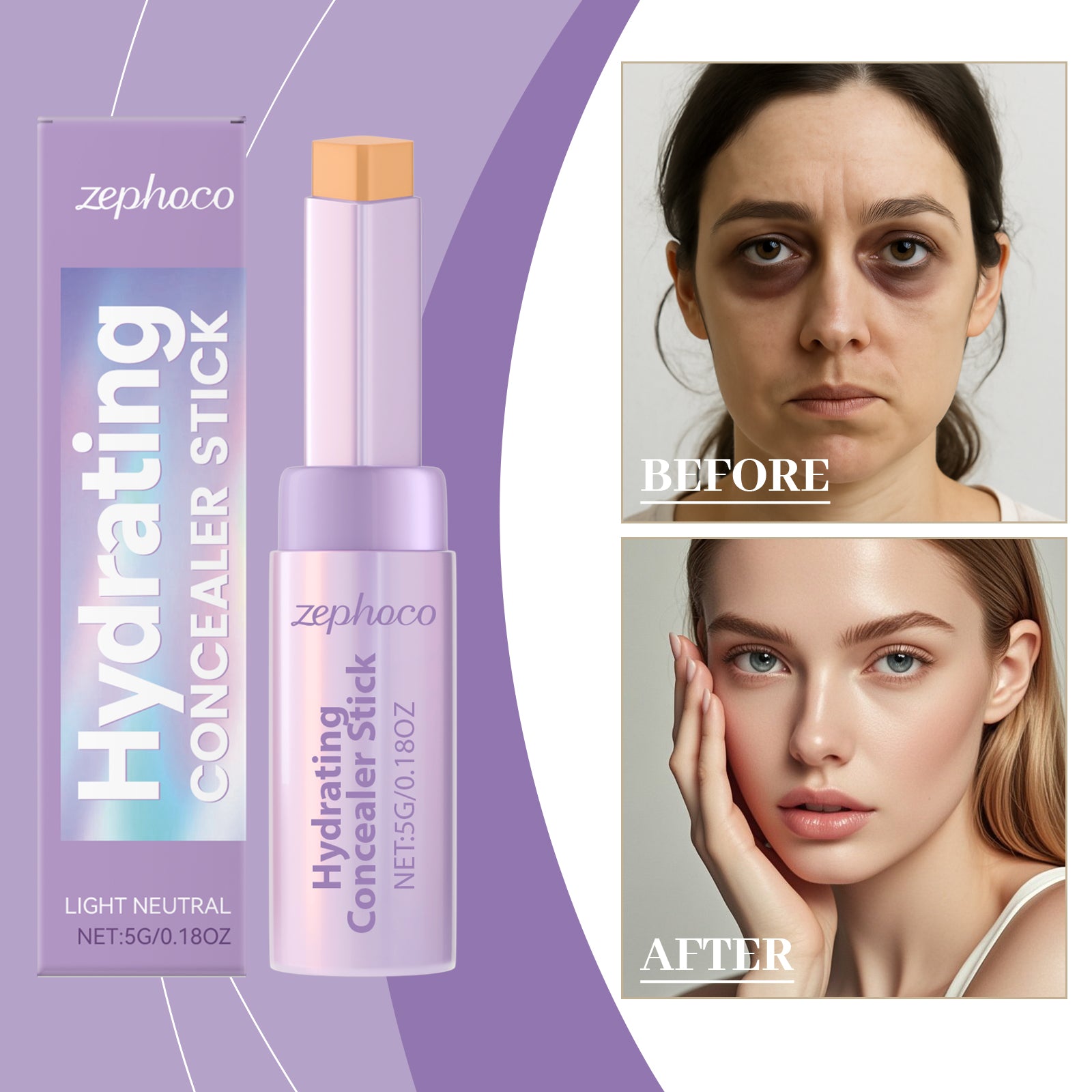Contouring & Concealer Stick – Natural Shade – Ansicht 6
