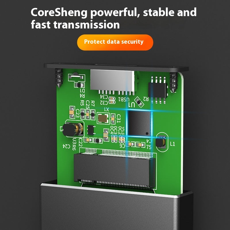 M.2 NGFF zu USB 3.0 SSD-Gehäuse aus Aluminium