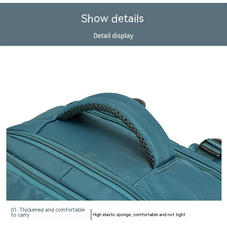Leichter Nylon-Reiserucksack mit Nass-/Trockenfach
