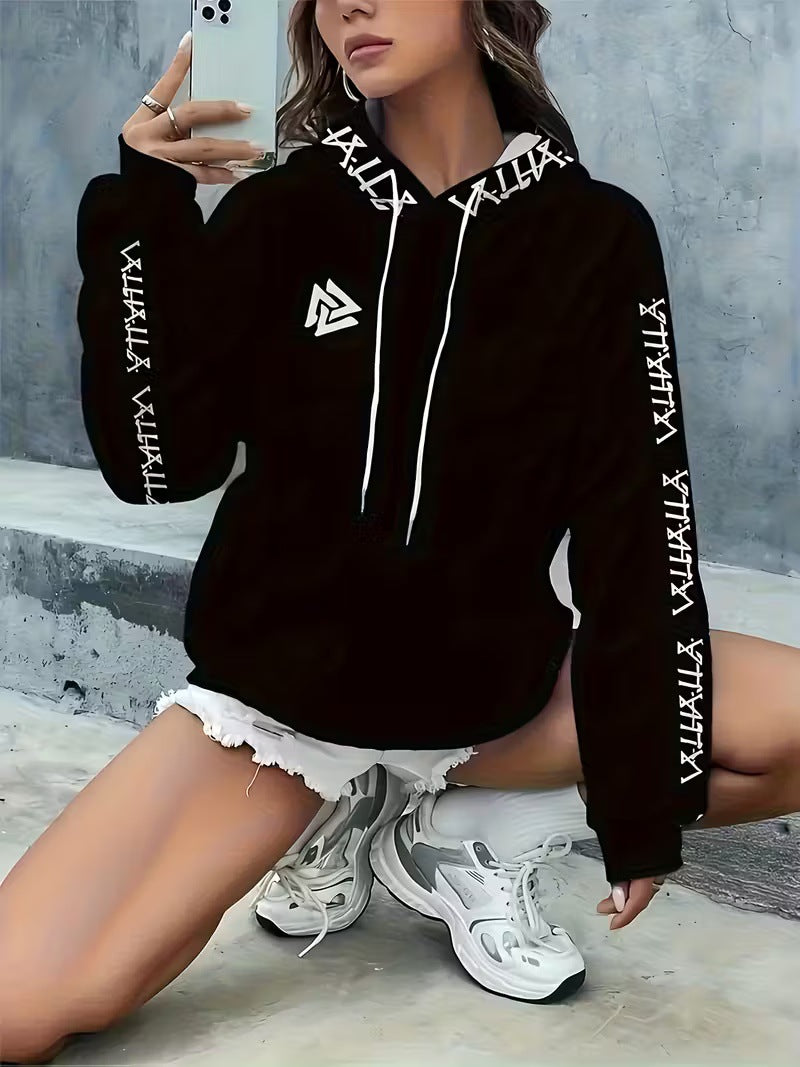 Damen Kapuzenpullover mit Zebra-Print – Bild 5 | LuxeStyle