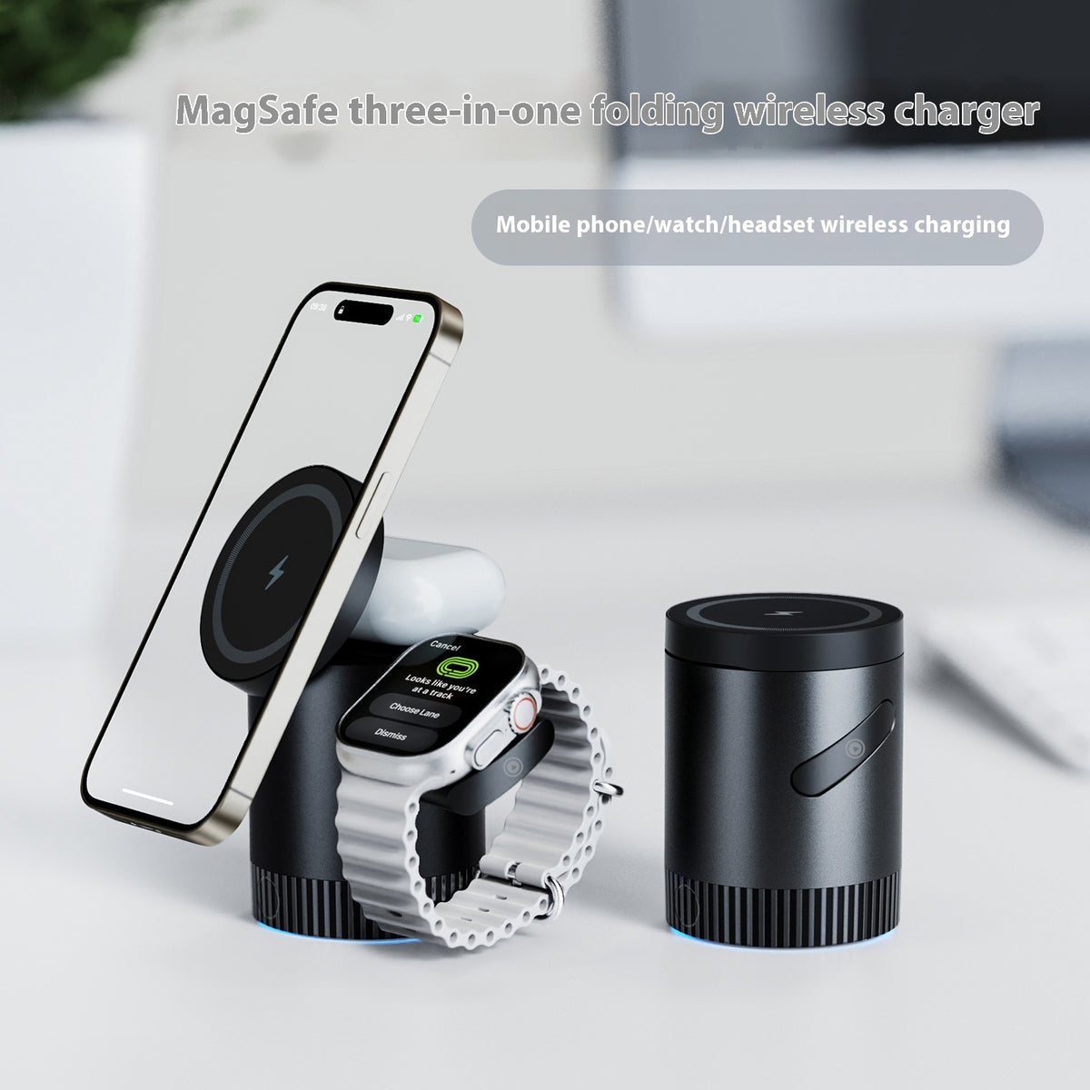Magnetische Dreifach-Ladestation – Bild 2 | LuxeStyle