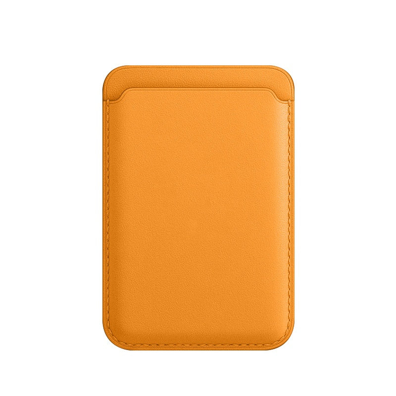 Magnetisches Leder Kartenetui mit Ständer