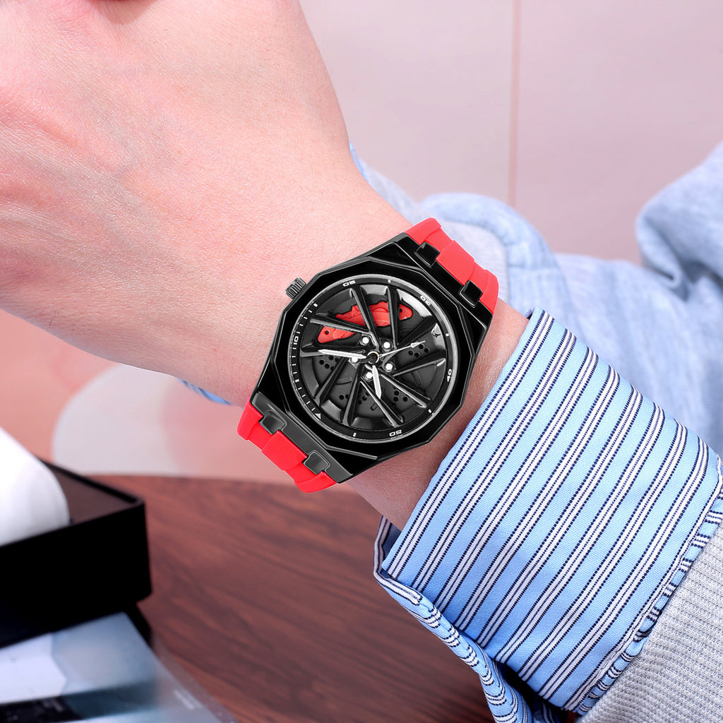 Drehbare Herren-Armbanduhr