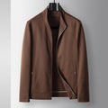 Herren-Jacke mit Stehkragen & Reißverschluss
