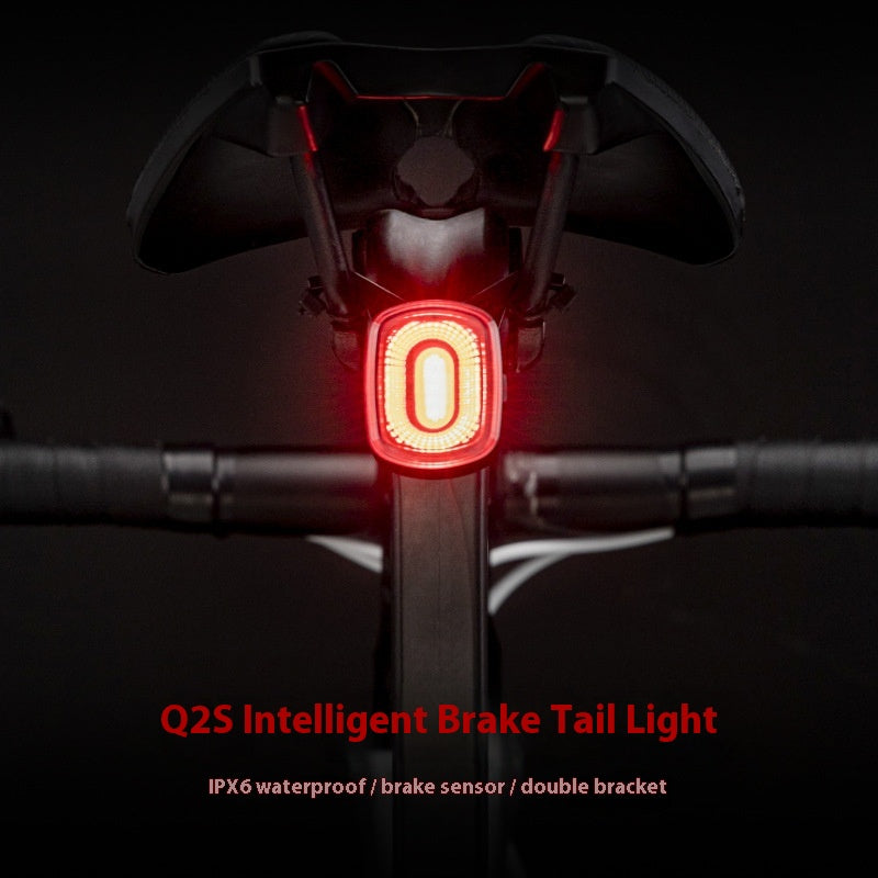 Intelligentes Velo-Rücklicht mit Bremslichtfunktion