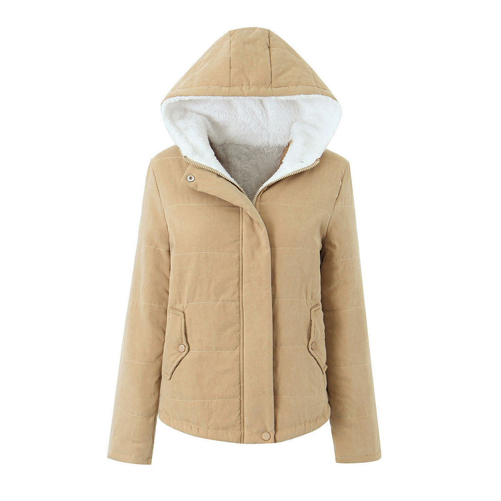 Gefütterte Kapuzenjacke für Damen