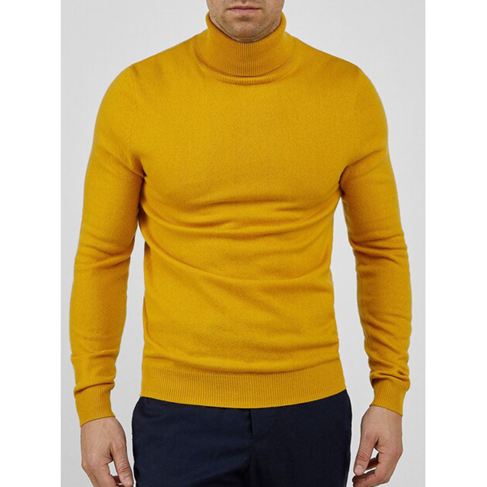 Herren Strickpullover einfarbig