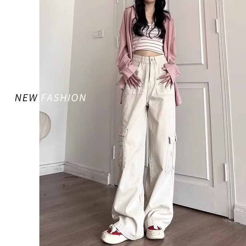 Weite Hose mit hohem Bund für kleine Grössen