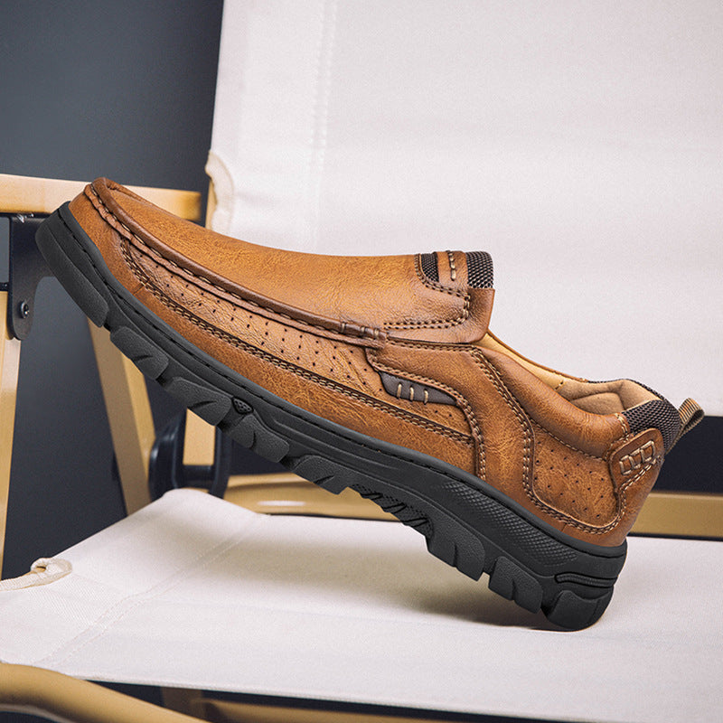 Bequeme Leder-Freizeitschuhe – Bild 3 | LuxeStyle