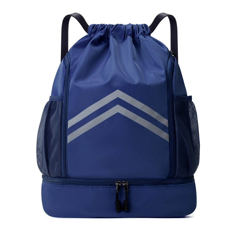 Sportrucksack mit Kordelzug und Reflektoren – Bild 8 | LuxeStyle