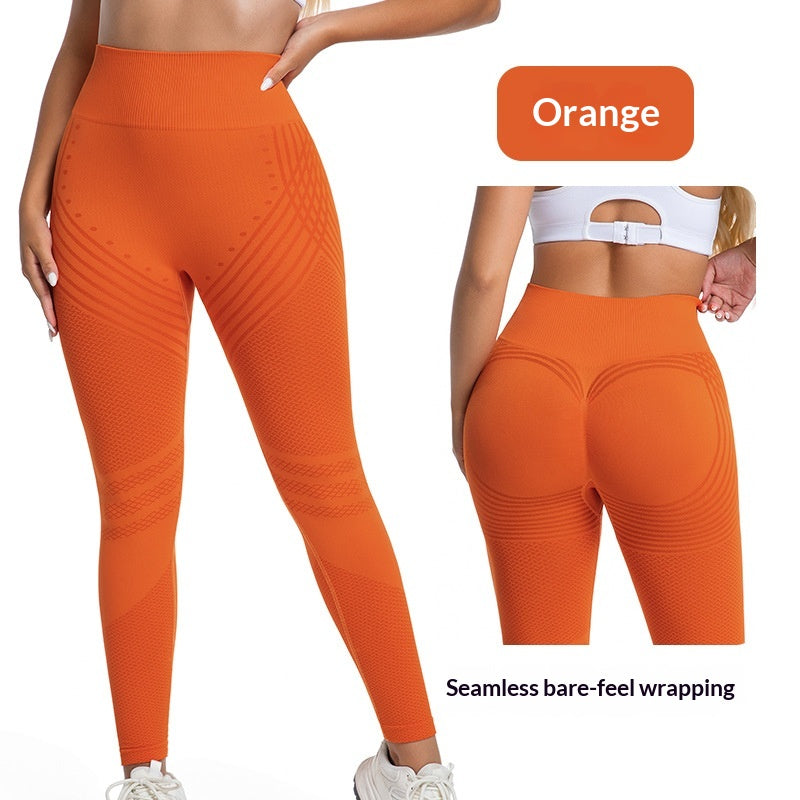 High-Waist Fitness Leggings mit Po-Push-up