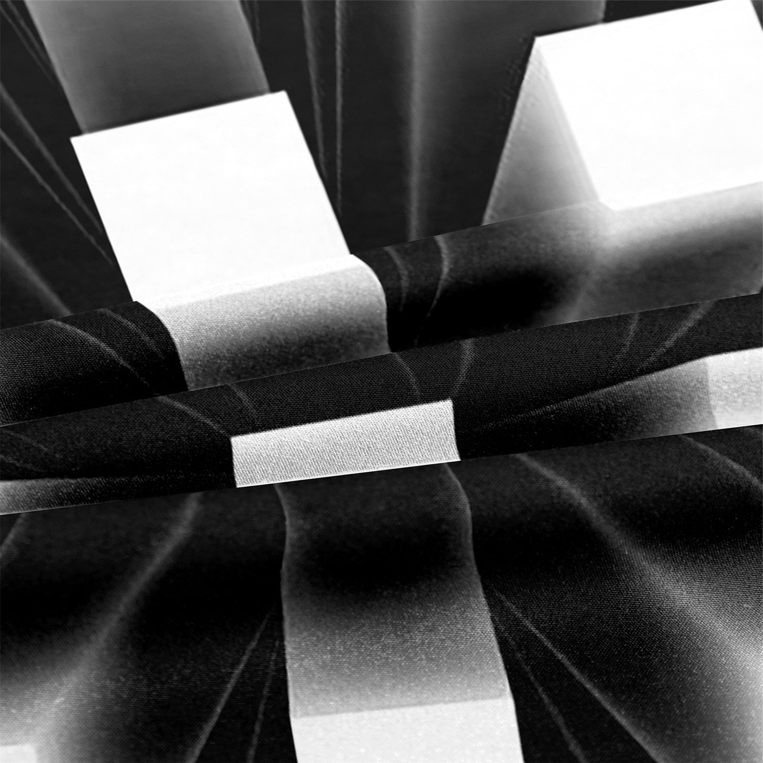 Abstrakter 3D-Digitaldruck Bettwäsche-Set
