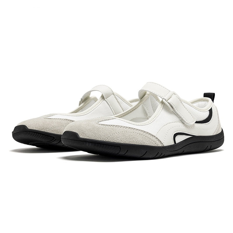 Leichtgewichtige Mary Jane Sandalen mit atmungsaktivem Mesh