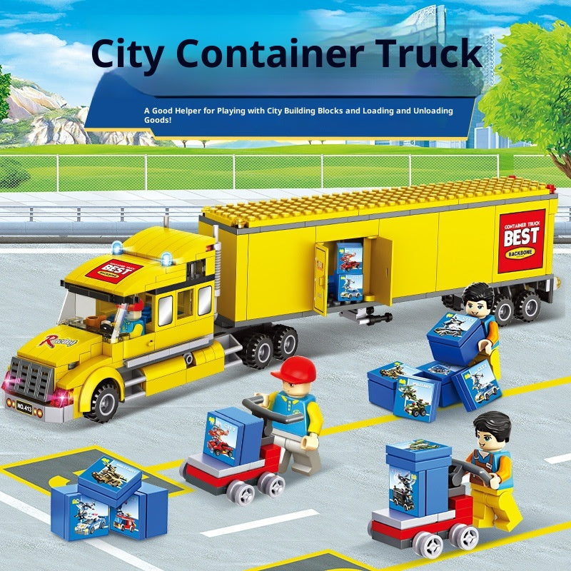 City Container Lastwagen Bausteine – Bild 2 | LuxeStyle