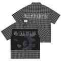 Retro Color-Block Patchwork Plaid Hemd