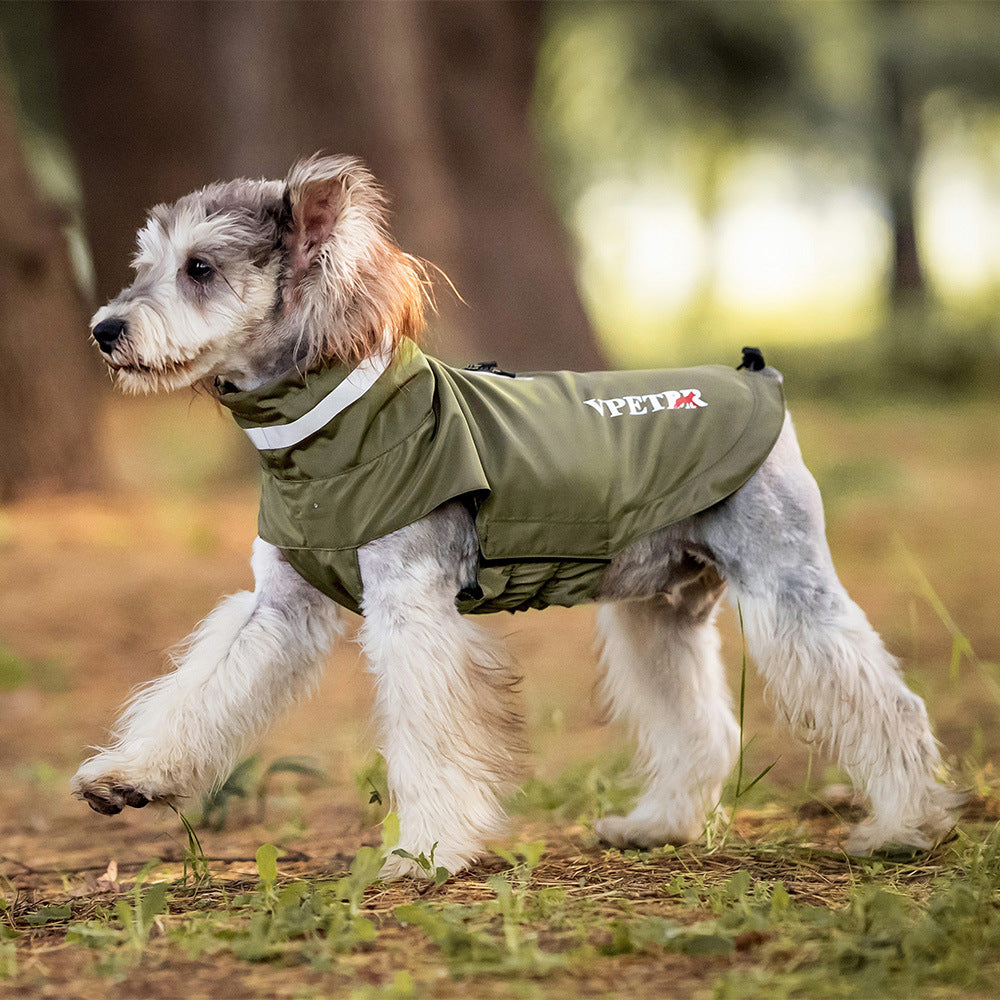 Regenponcho fuer Hunde