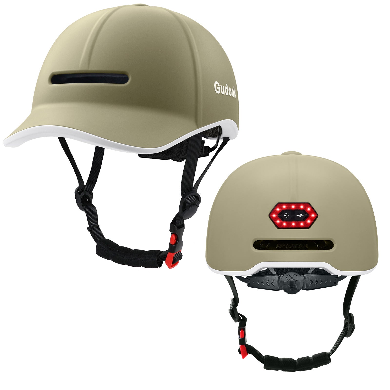 LED-Helm für City- und Freizeitfahrten