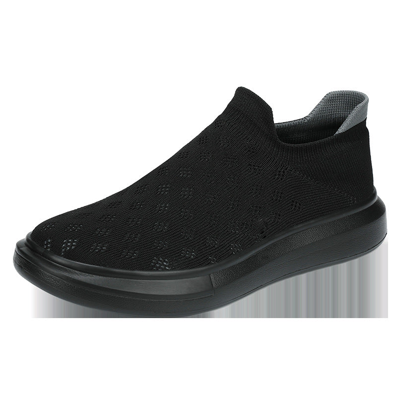 Herren Mesh-Sneaker Atmungsaktiv Einfarbig – Bild 5 | LuxeStyle