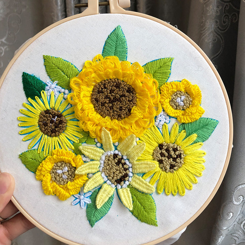 Stickereikit Pflanzen & Blumen