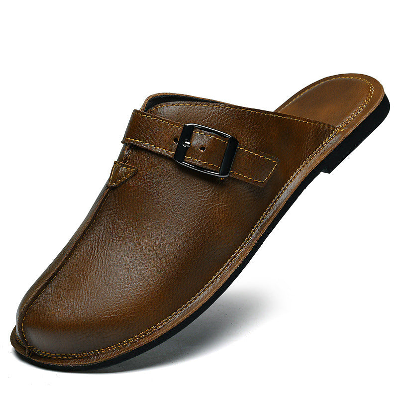 Vintage Sandalen aus Rindsleder für Herren