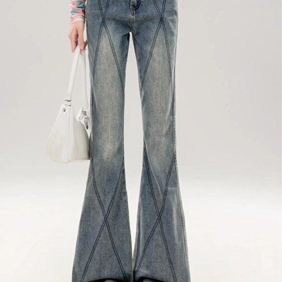 Vintage-Blau Jeans