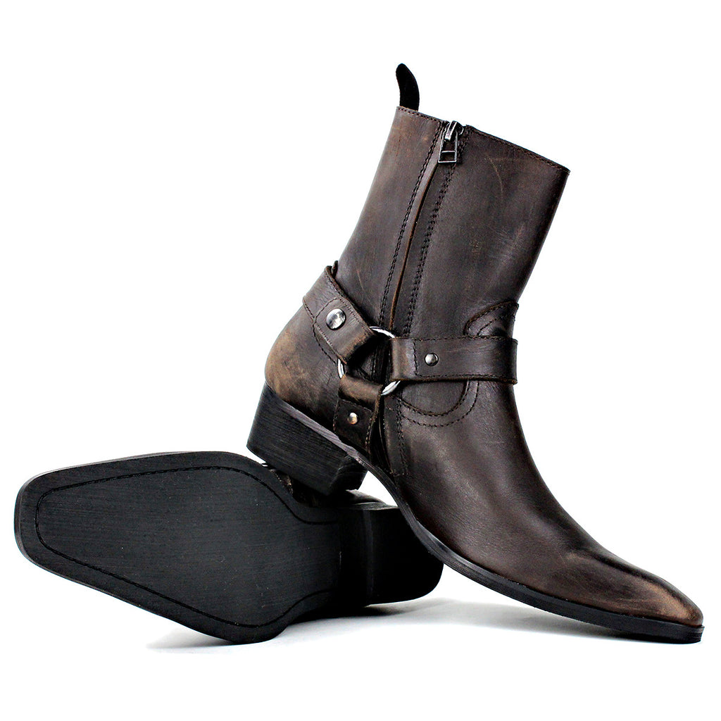 Herren Casual Boots aus Leder