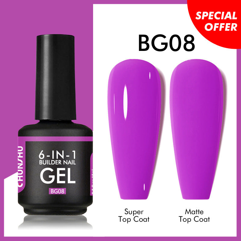 6-in-1 Verlängerungsgel für Nägel, 15ml – Bild 5 | LuxeStyle