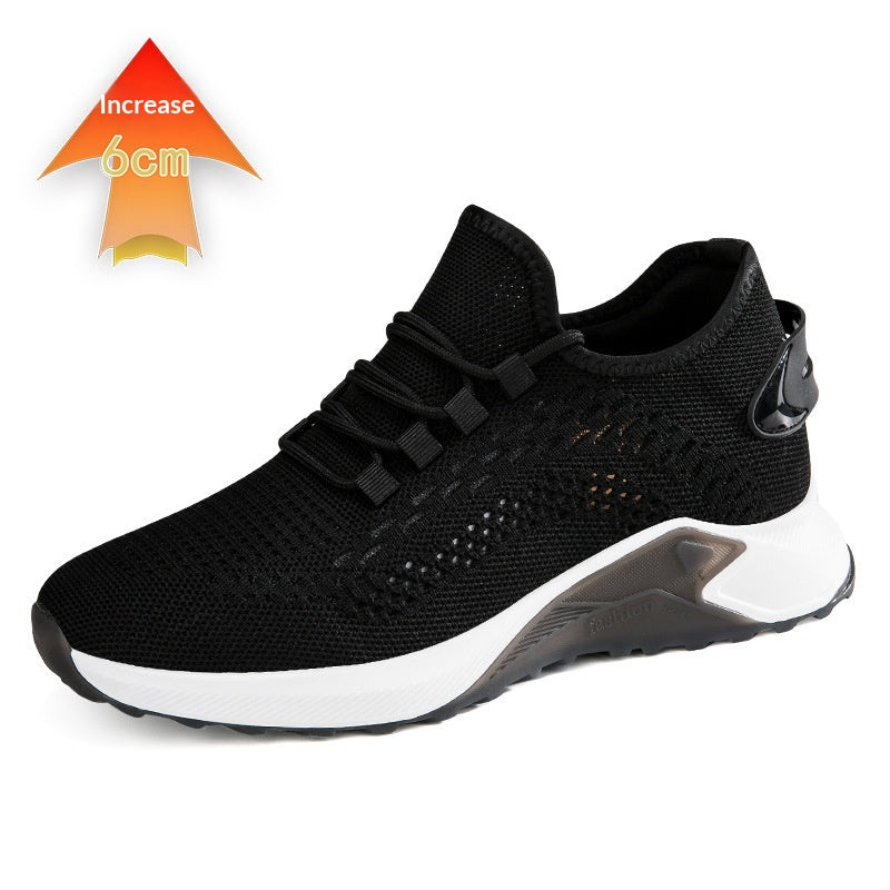 Herren Mesh Sportschuhe mit integrierter Erhöhung