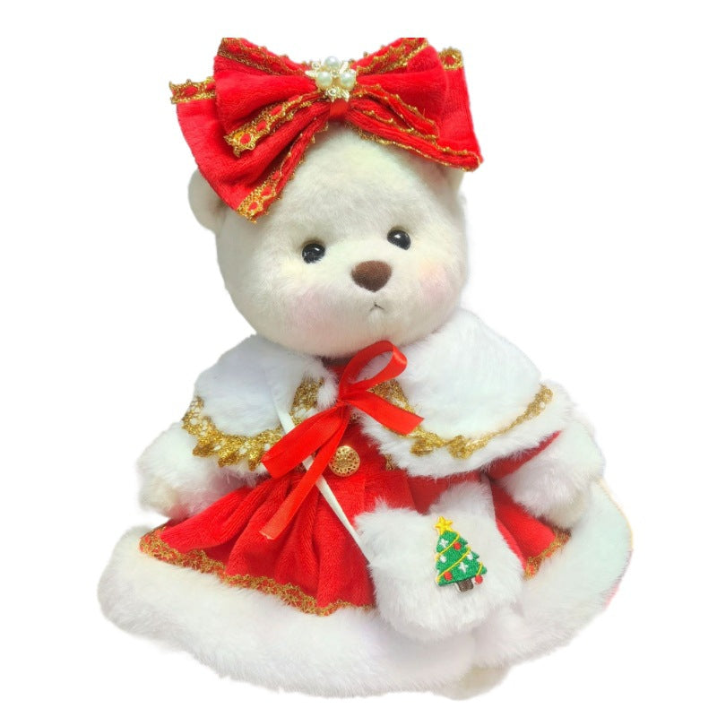 30 cm Plüschbär-Kostüm – Schneemann-Set – Bild 6 | LuxeStyle