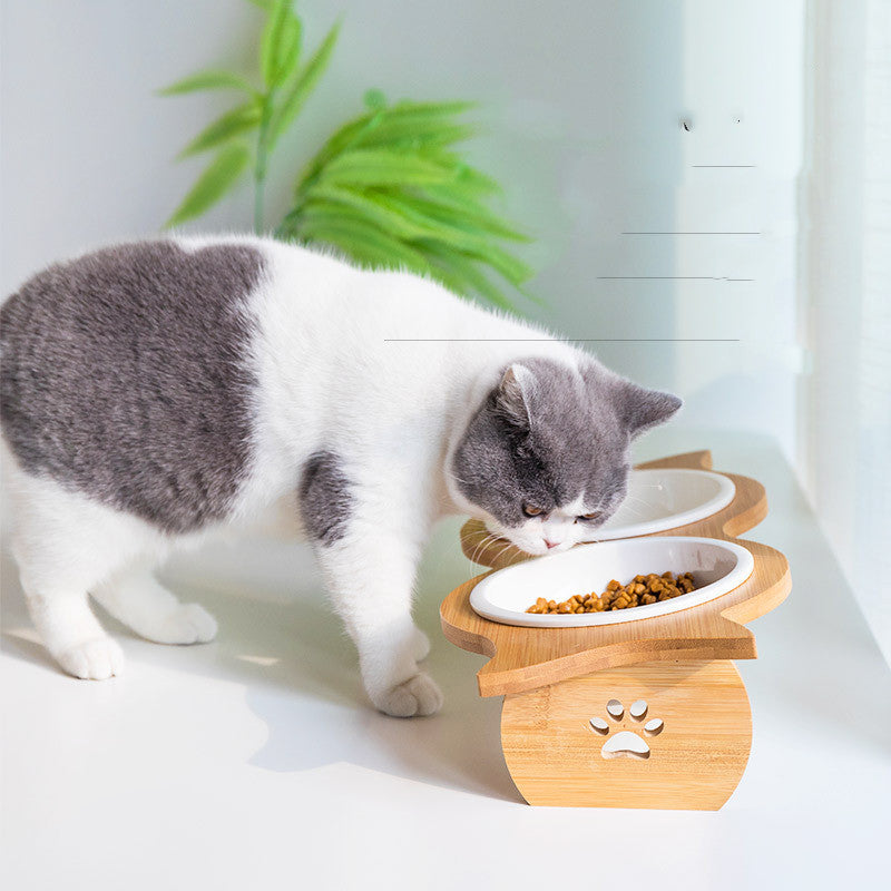 Bambus-Futternapf für Katzen – Bild 4 | LuxeStyle