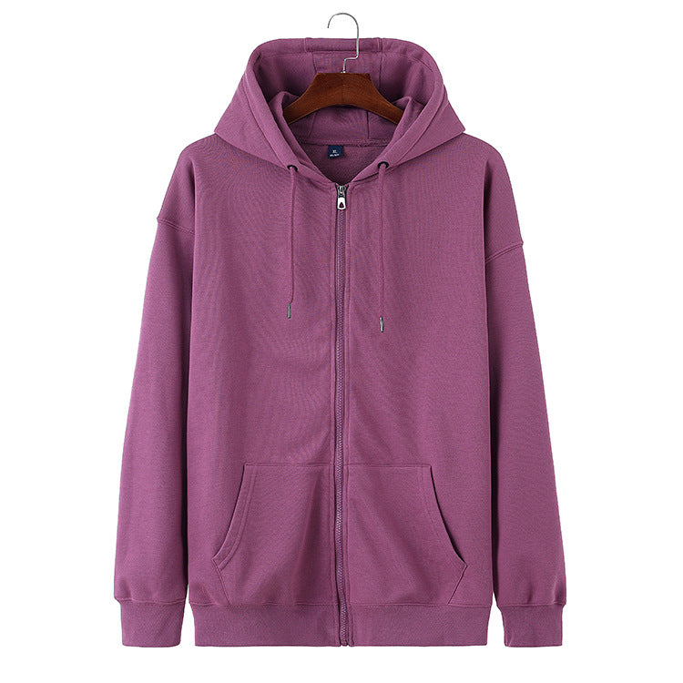Kapuzen-Sweatshirt aus Frottee mit Reissverschluss