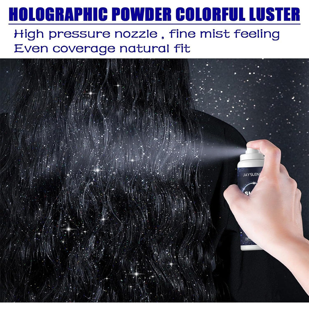 Glitzer Spray für Haar und Körper