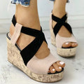 Sommer-Plateau-Sandalen mit Querband – Bild 7 | LuxeStyle