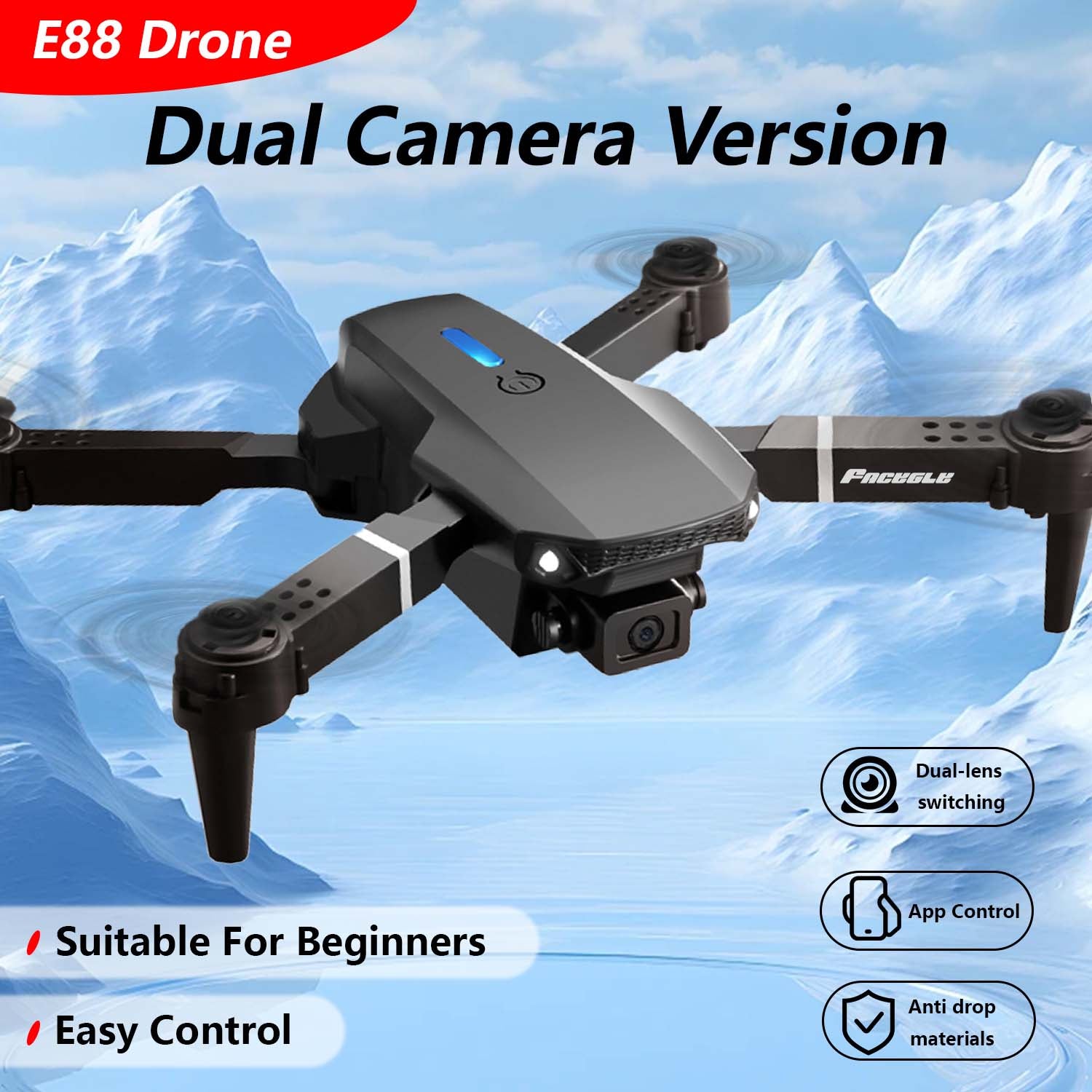 Mini-Drohne «AeroX» · mit HD-Kamera
