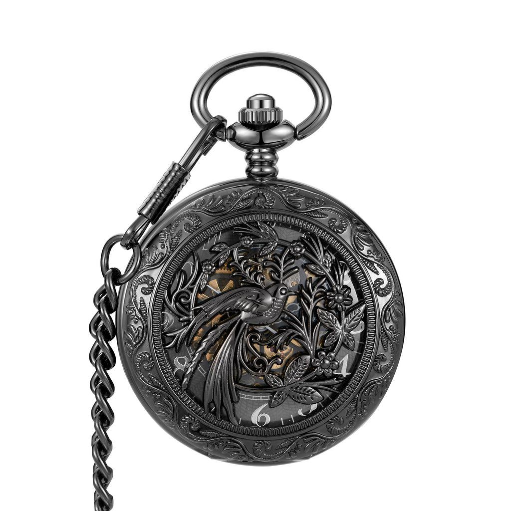 Mechanische Taschenuhr im Antik-Stil – Ansicht 5