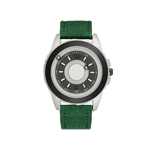 Quarzuhr mit Textilarmband – Bild 10 | LuxeStyle