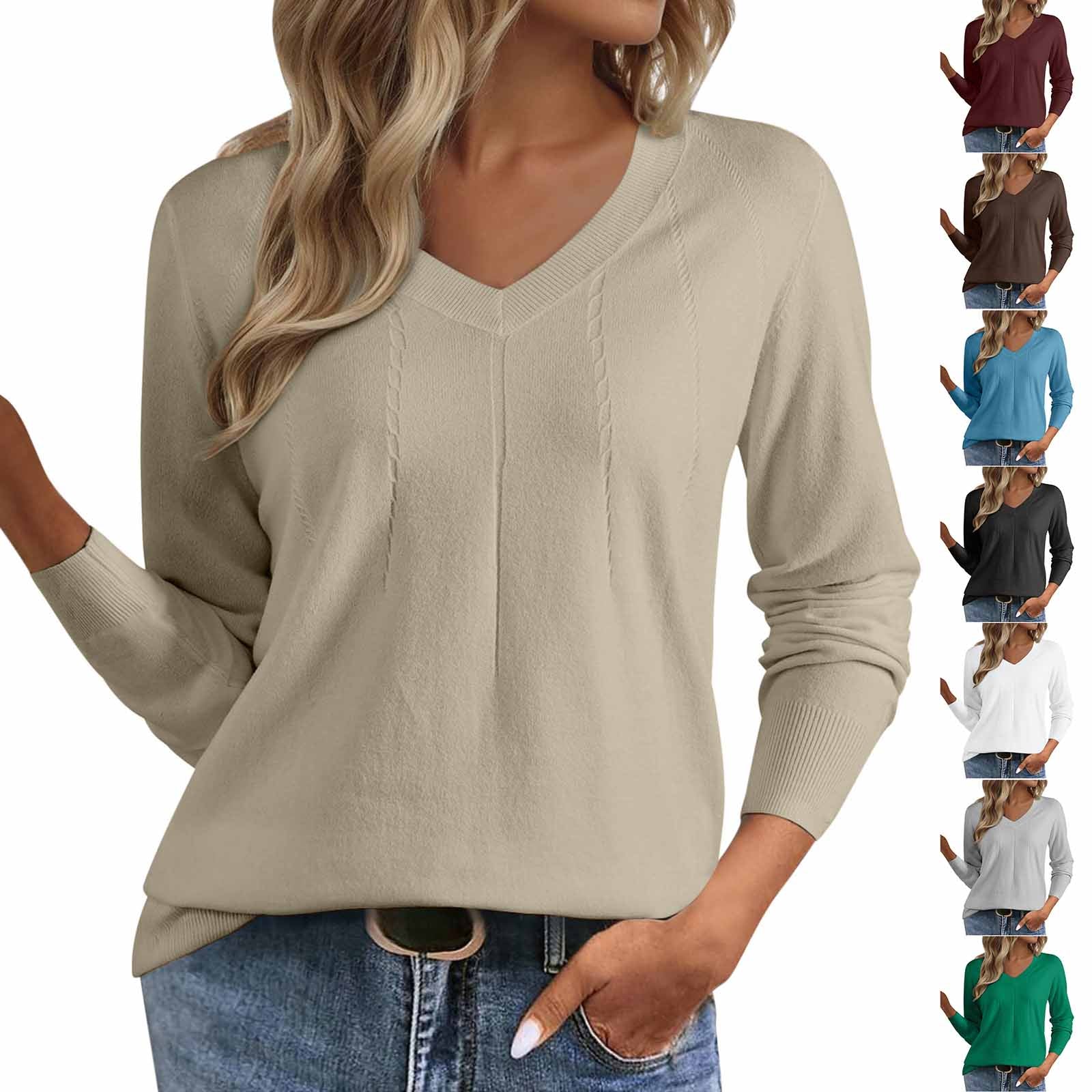 V-Ausschnitt Pullover Slim Fit