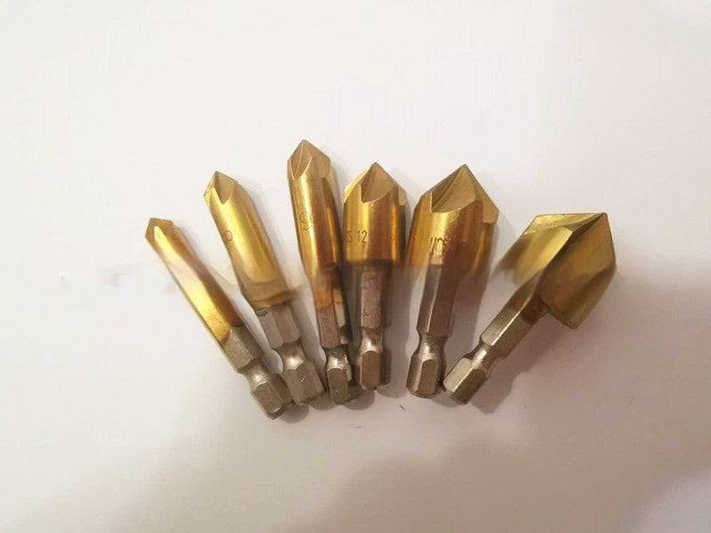 Holzbearbeitungs-Senker-Set, 6-teilig