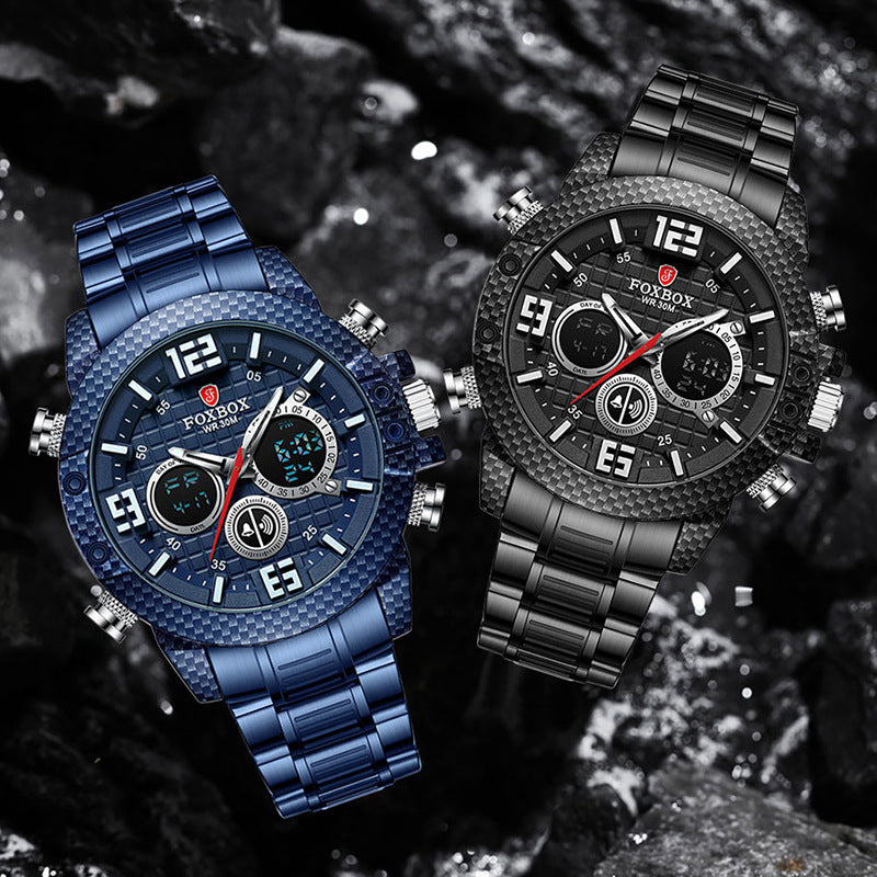 Multifunktionale Dual-Display-Uhr | LuxeStyle